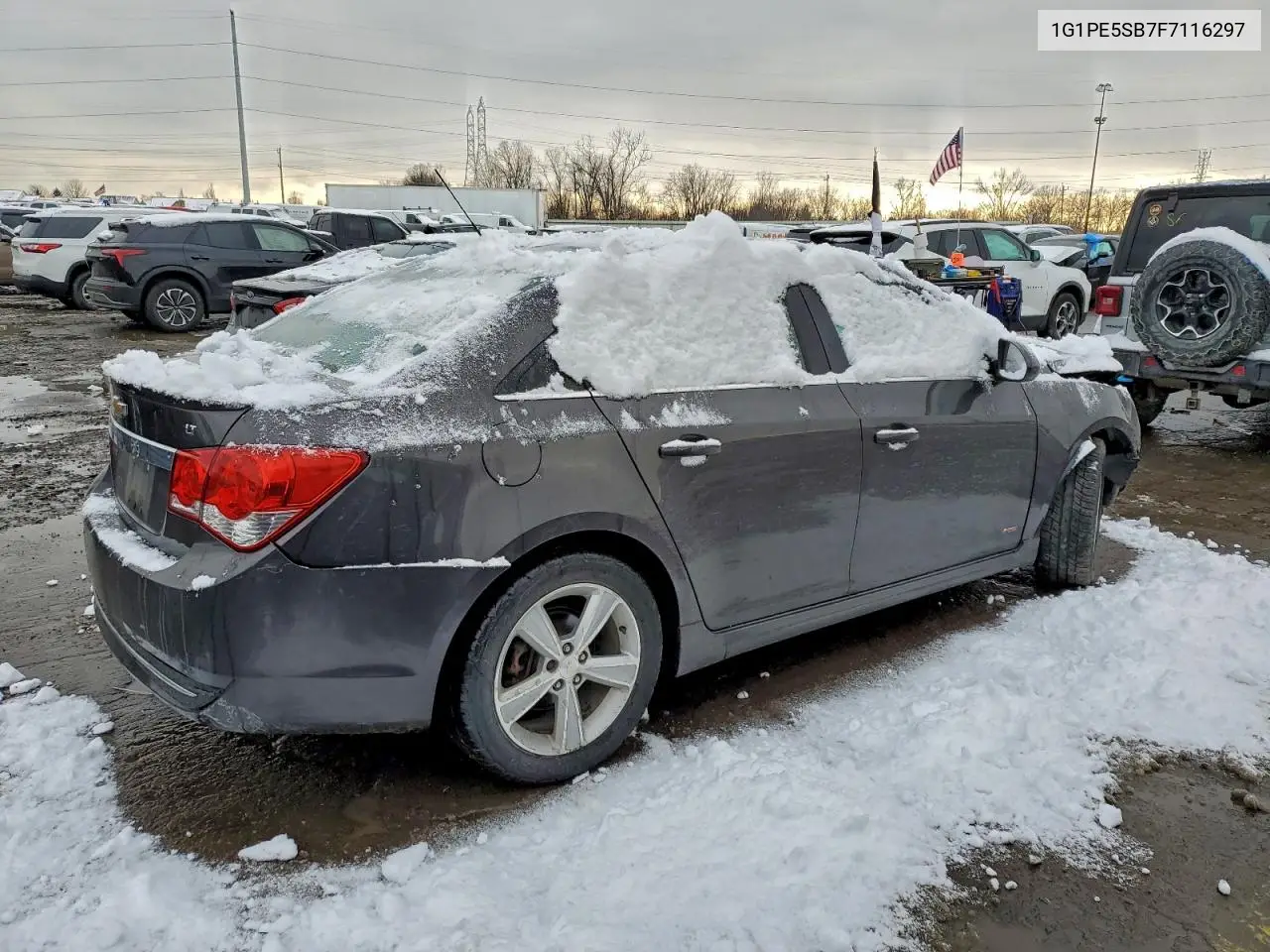 1G1PE5SB7F7116297 2015 Chevrolet Cruze Lt