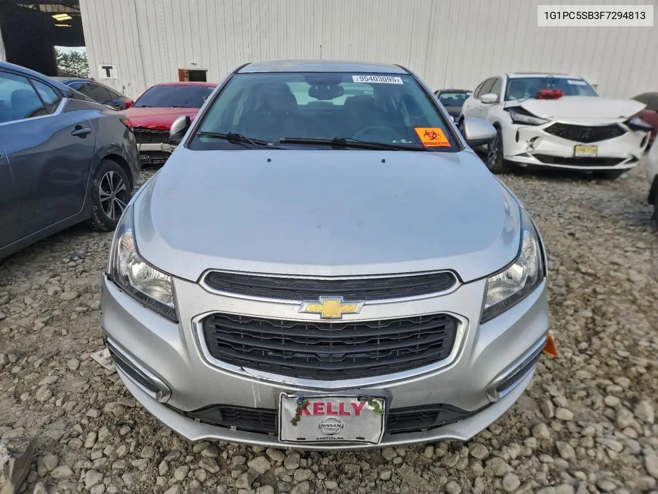 1G1PC5SB3F7294813 2015 Chevrolet Cruze Lt