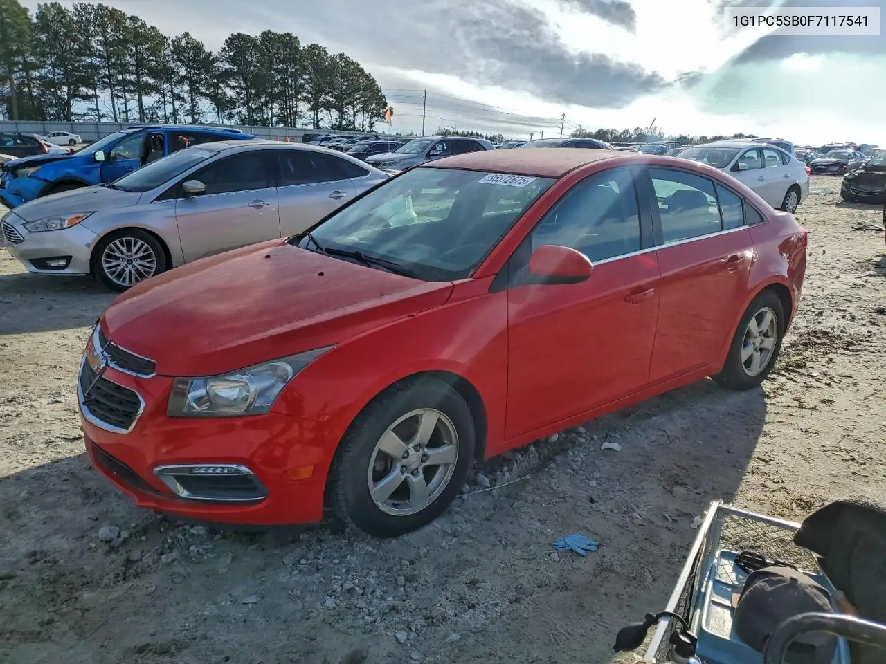 1G1PC5SB0F7117541 2015 Chevrolet Cruze Lt