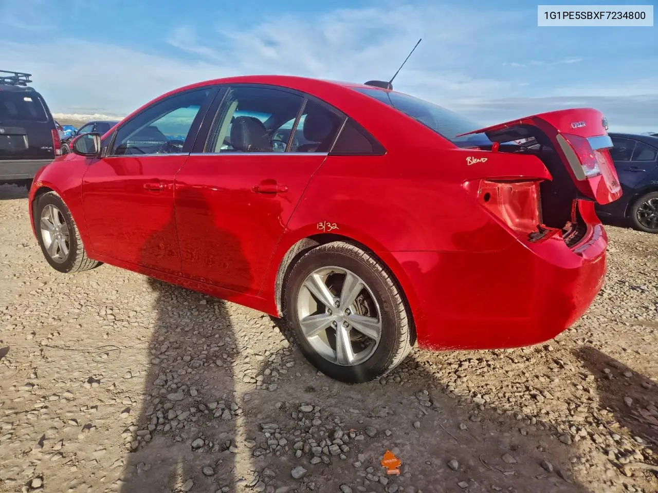 1G1PE5SBXF7234800 2015 Chevrolet Cruze Lt