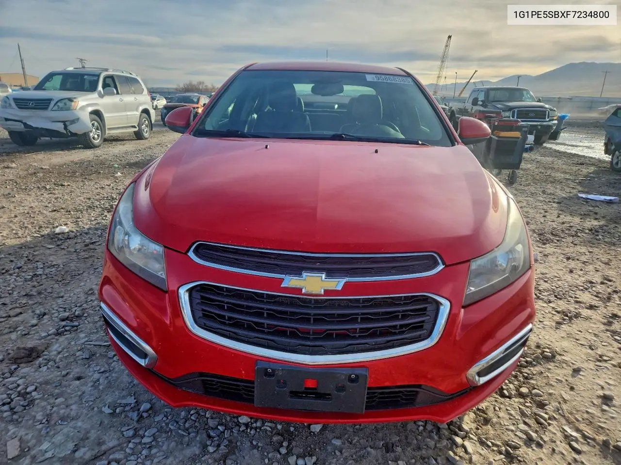1G1PE5SBXF7234800 2015 Chevrolet Cruze Lt
