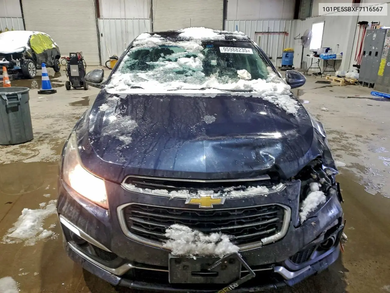 1G1PE5SBXF7116567 2015 Chevrolet Cruze Lt