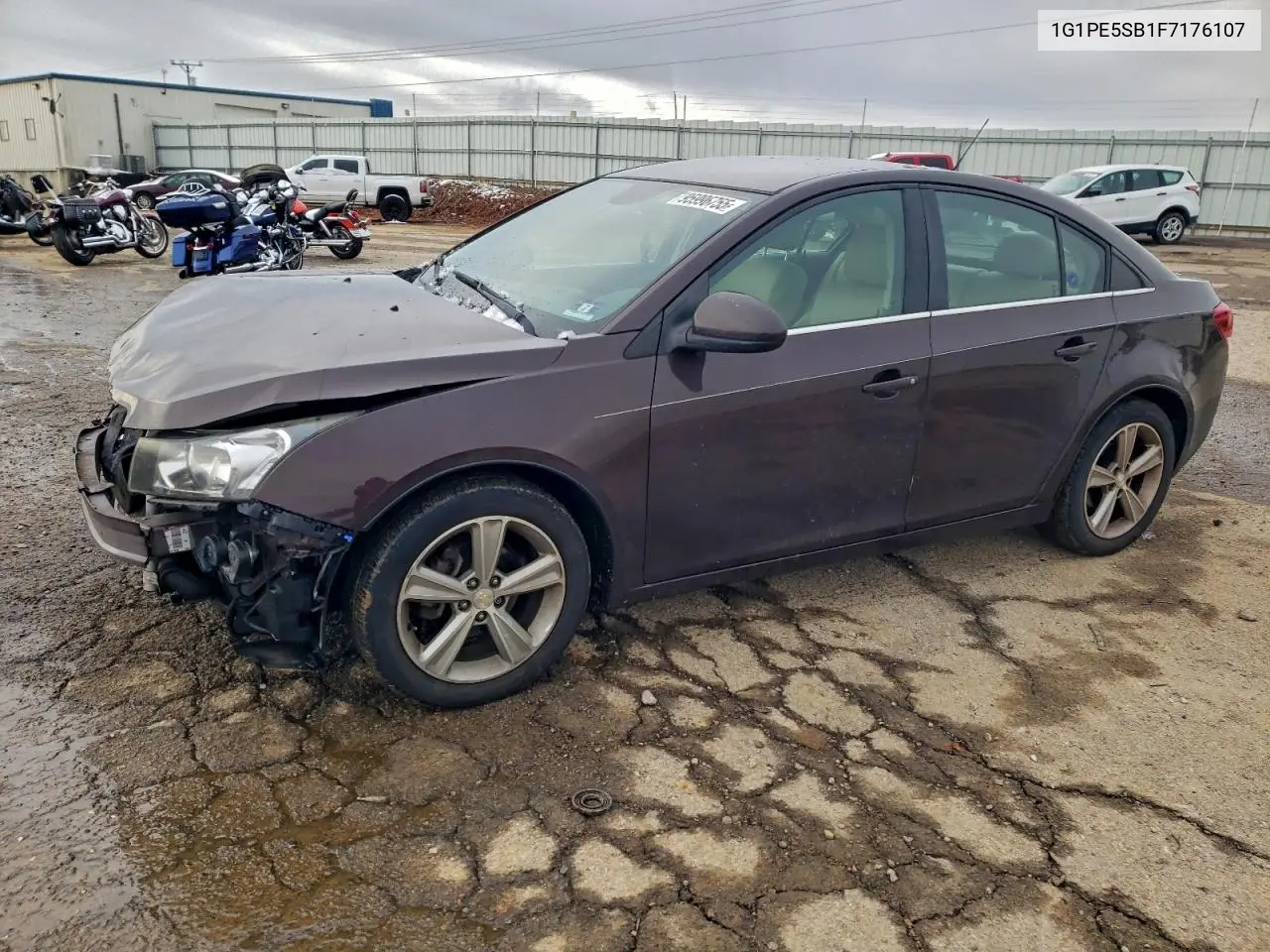 1G1PE5SB1F7176107 2015 Chevrolet Cruze Lt
