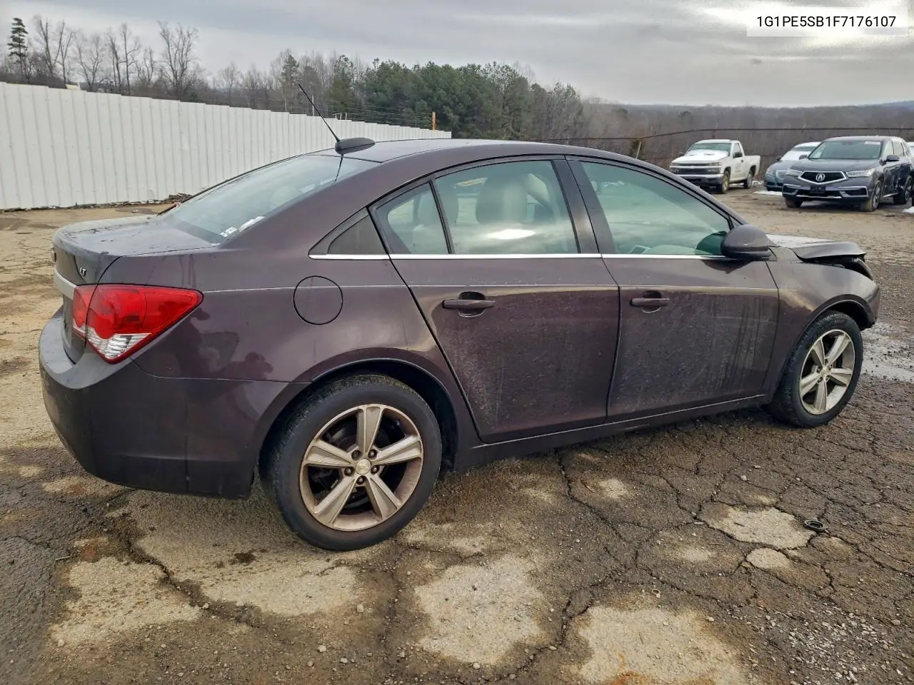 1G1PE5SB1F7176107 2015 Chevrolet Cruze Lt