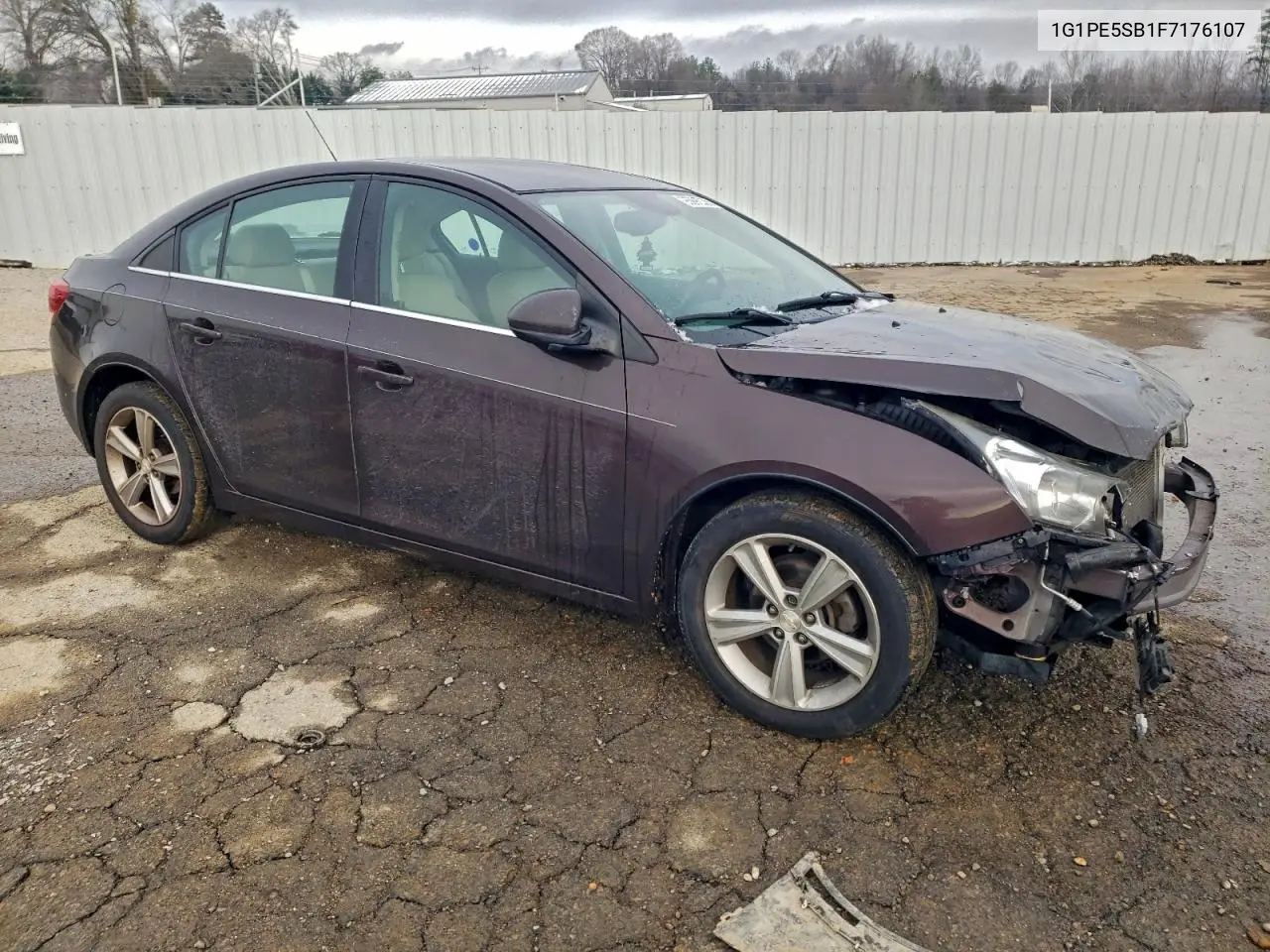 1G1PE5SB1F7176107 2015 Chevrolet Cruze Lt
