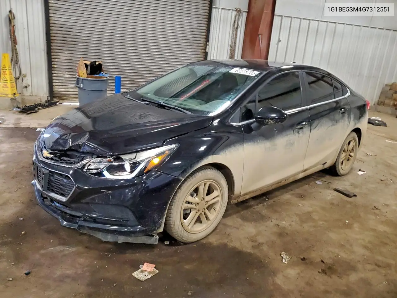 1G1BE5SM4G7312551 2016 Chevrolet Cruze Lt