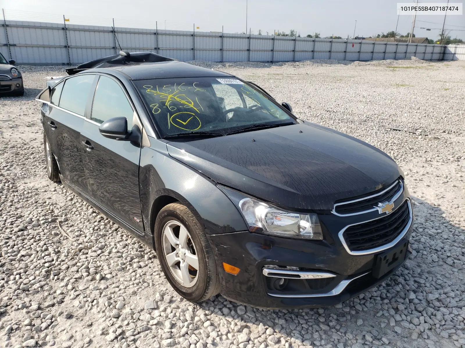 1G1PE5SB4G7187474 2016 Chevrolet Cruze Limited Lt