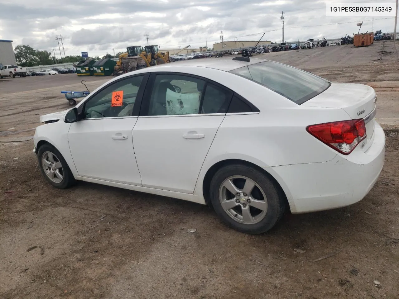 2016 Chevrolet Cruze Limited Lt VIN: 1G1PE5SB0G7145349 Lot: 55715674