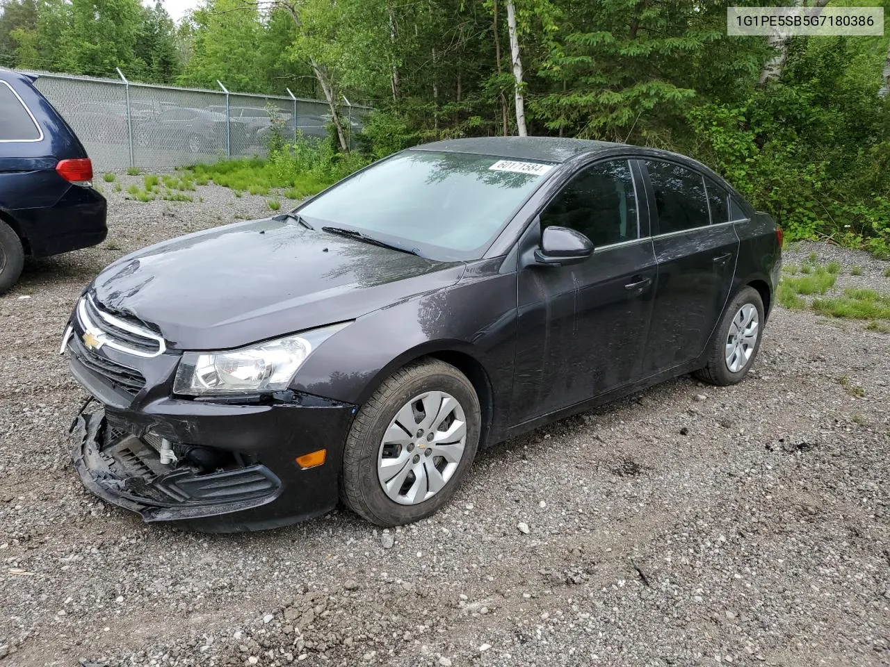 2016 Chevrolet Cruze Limited Lt VIN: 1G1PE5SB5G7180386 Lot: 60171584