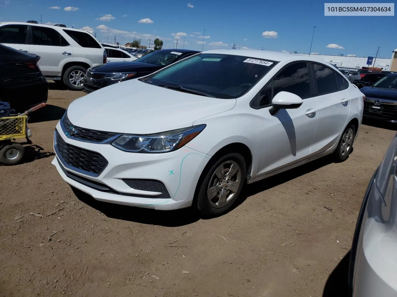 2016 Chevrolet Cruze Ls VIN: 1G1BC5SM4G7304634 Lot: 61217654