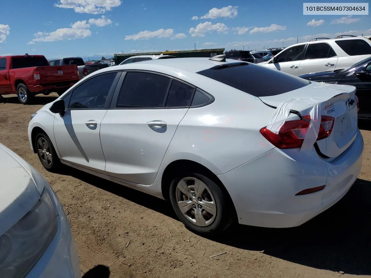 2016 Chevrolet Cruze Ls VIN: 1G1BC5SM4G7304634 Lot: 61217654