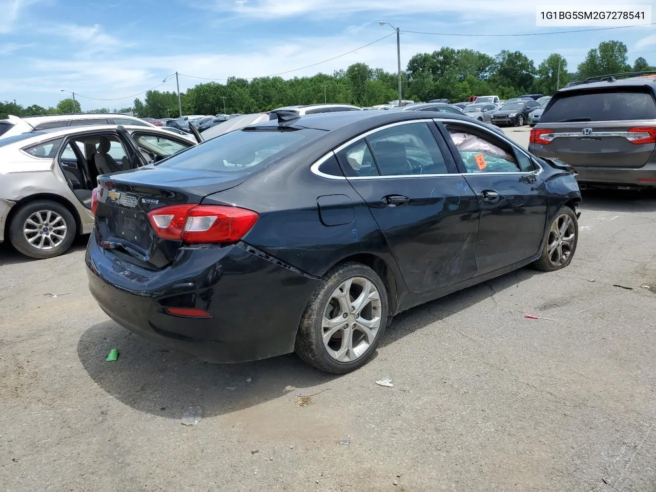 1G1BG5SM2G7278541 2016 Chevrolet Cruze Premier