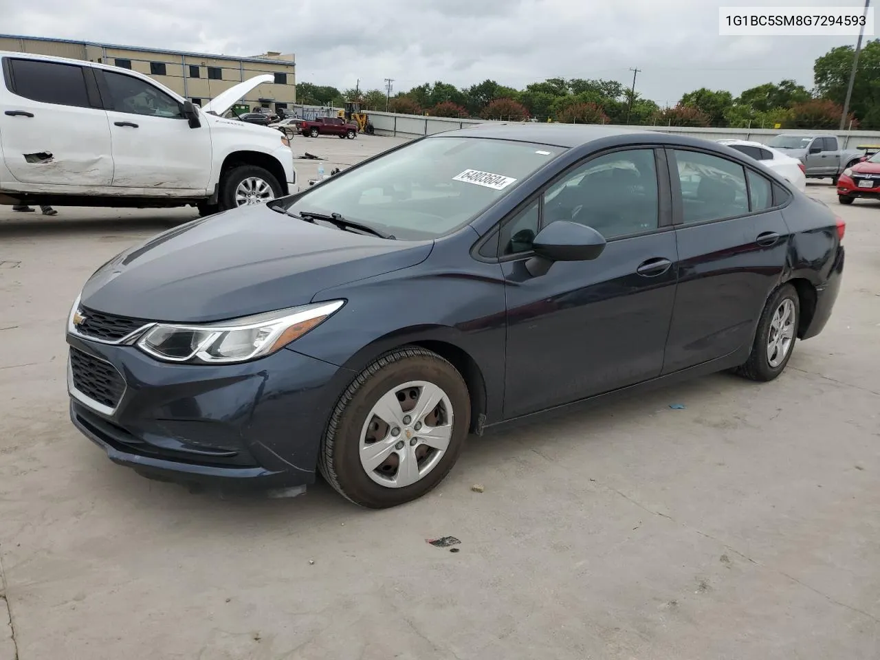 2016 Chevrolet Cruze Ls VIN: 1G1BC5SM8G7294593 Lot: 64803604