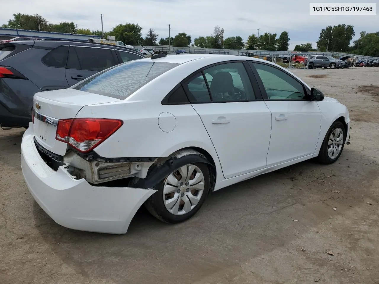 1G1PC5SH1G7197468 2016 Chevrolet Cruze Limited Ls