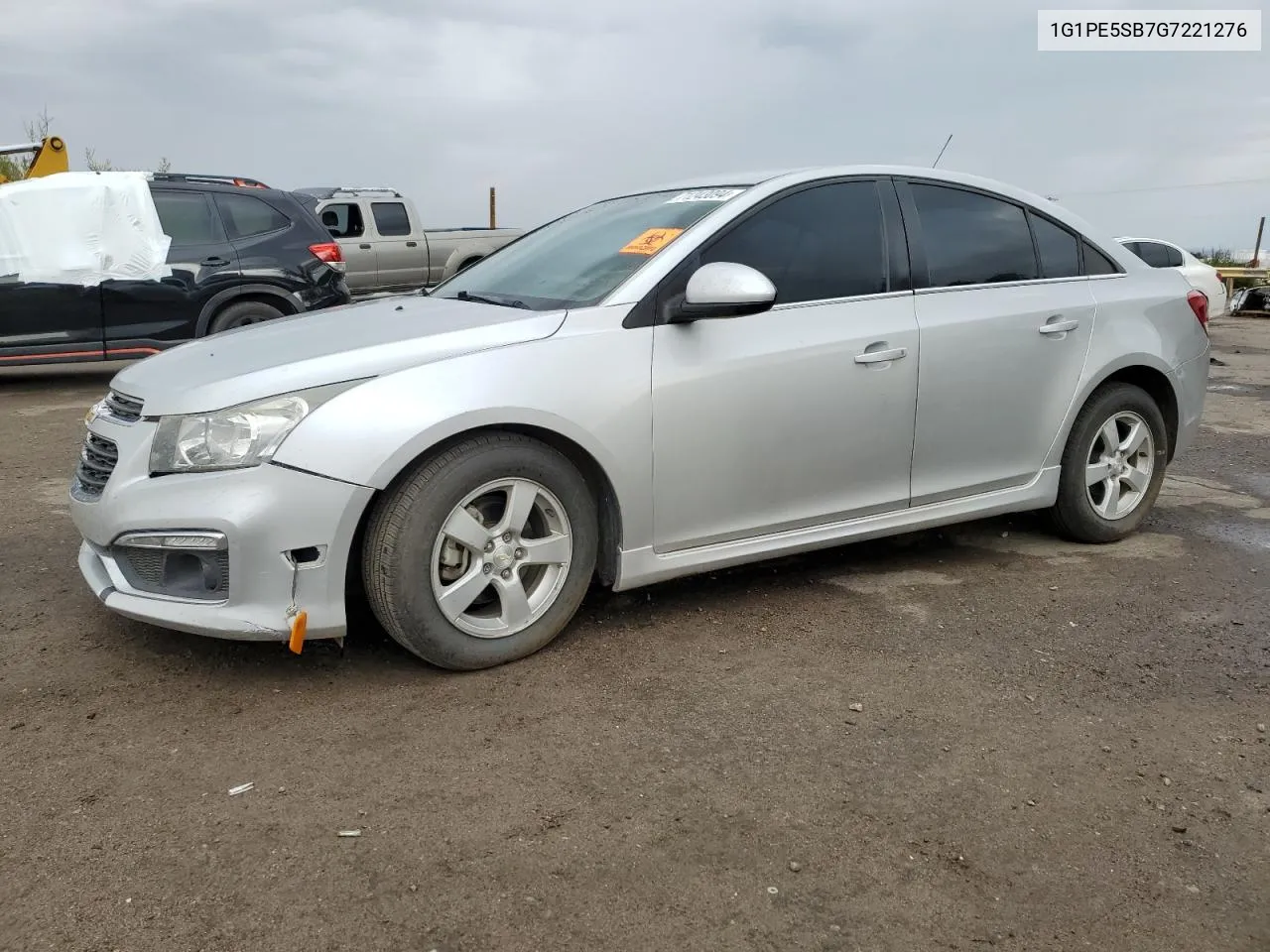 1G1PE5SB7G7221276 2016 Chevrolet Cruze Limited Lt