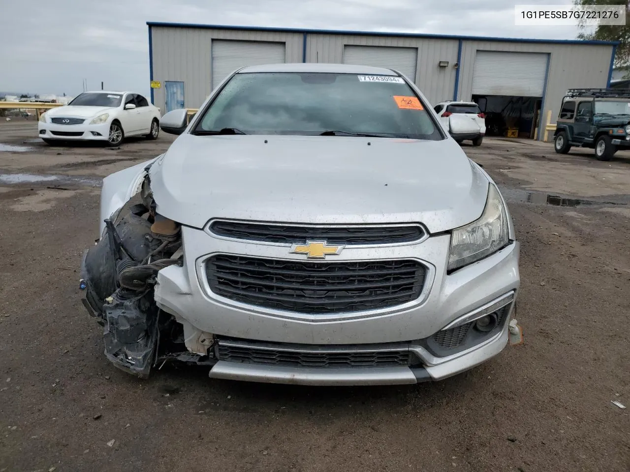 1G1PE5SB7G7221276 2016 Chevrolet Cruze Limited Lt