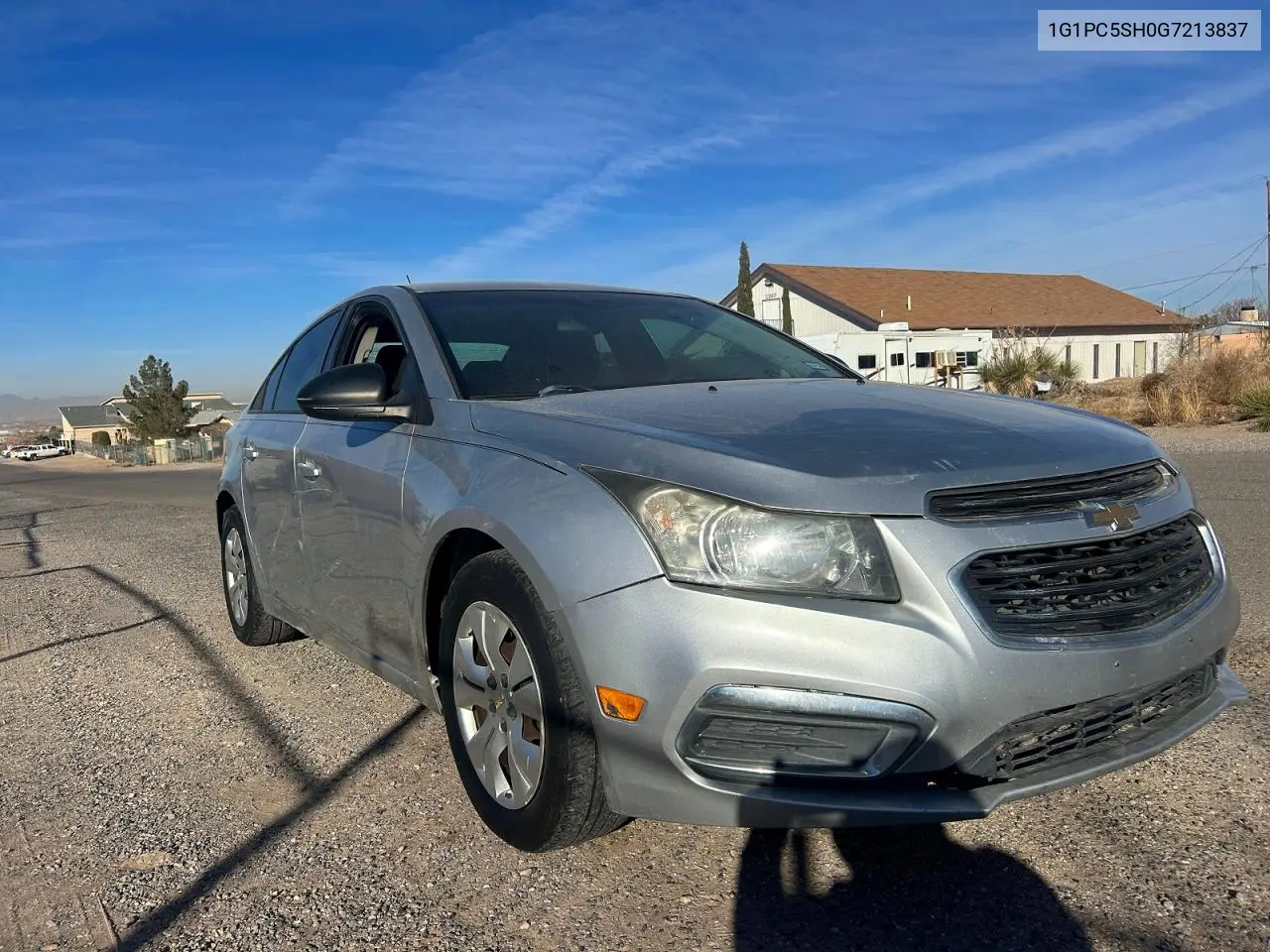 1G1PC5SH0G7213837 2016 Chevrolet Cruze Limited Ls