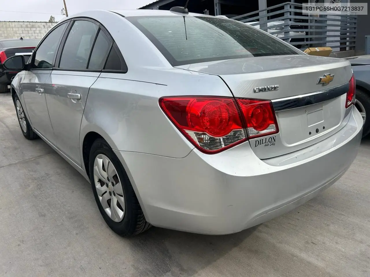 1G1PC5SH0G7213837 2016 Chevrolet Cruze Limited Ls