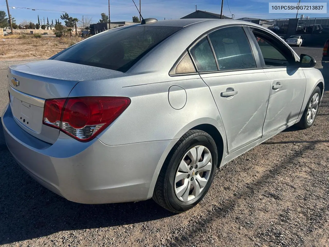 1G1PC5SH0G7213837 2016 Chevrolet Cruze Limited Ls