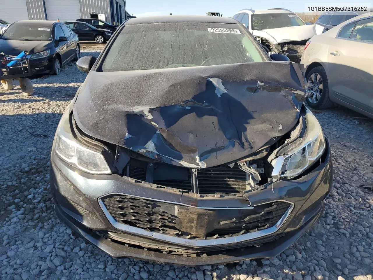 1G1BB5SM5G7316262 2016 Chevrolet Cruze Ls