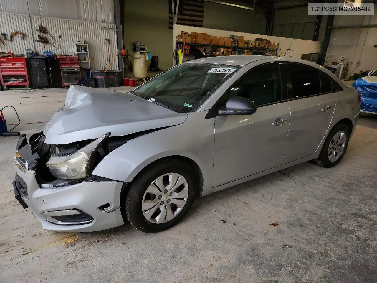 1G1PC5SH4G7205482 2016 Chevrolet Cruze Limited Ls