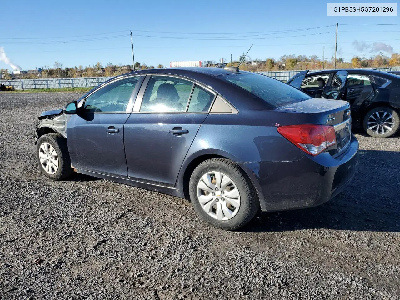 1G1PB5SH5G7201296 2016 Chevrolet Cruze Limited Ls
