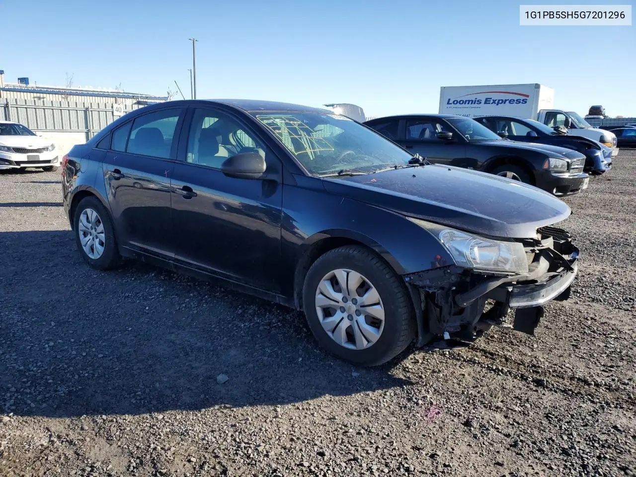 1G1PB5SH5G7201296 2016 Chevrolet Cruze Limited Ls