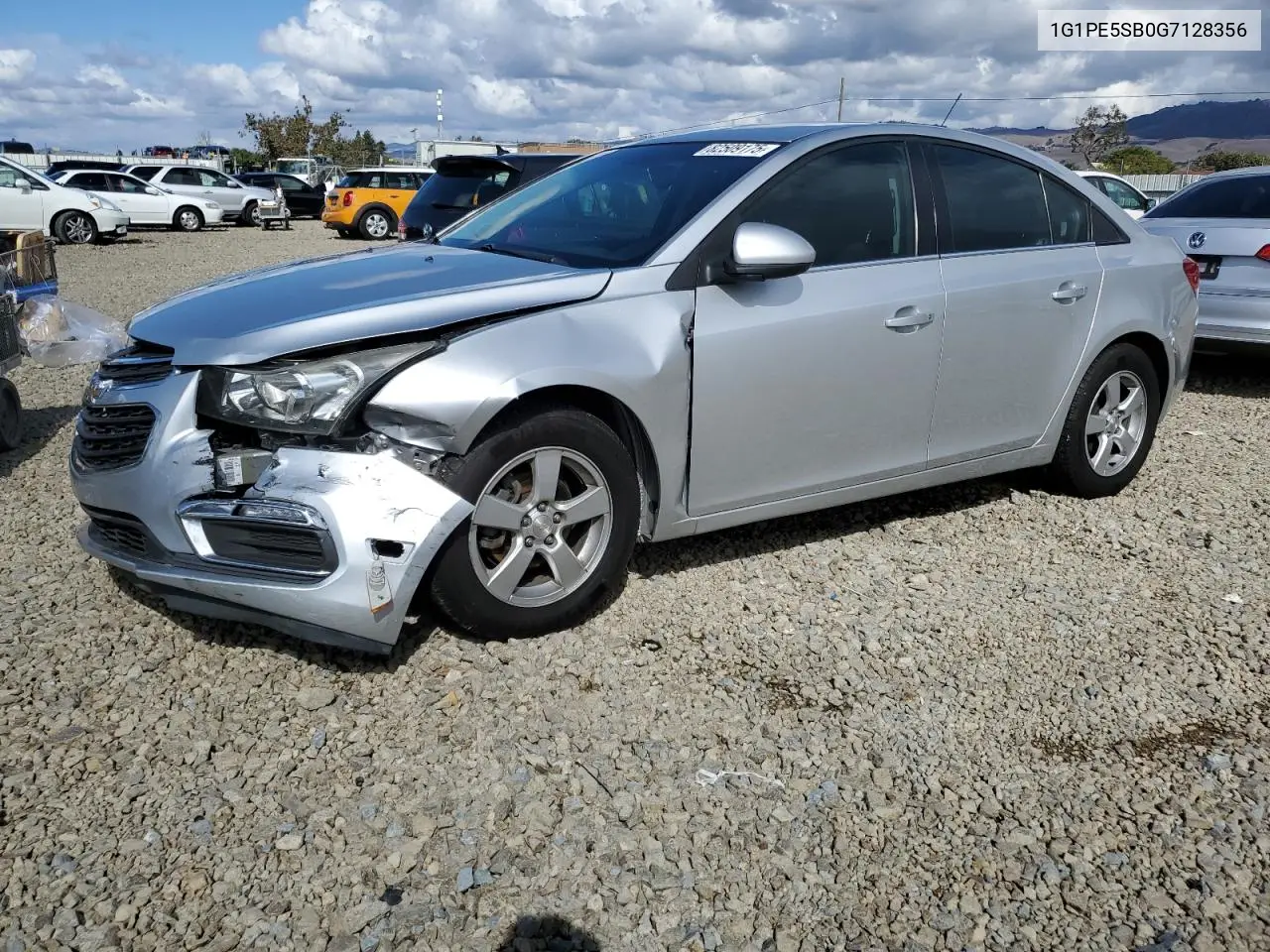 1G1PE5SB0G7128356 2016 Chevrolet Cruze Limited Lt
