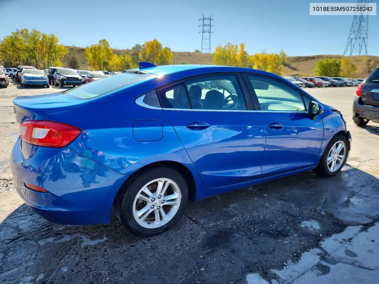 1G1BE5SM5G7258242 2016 Chevrolet Cruze Lt