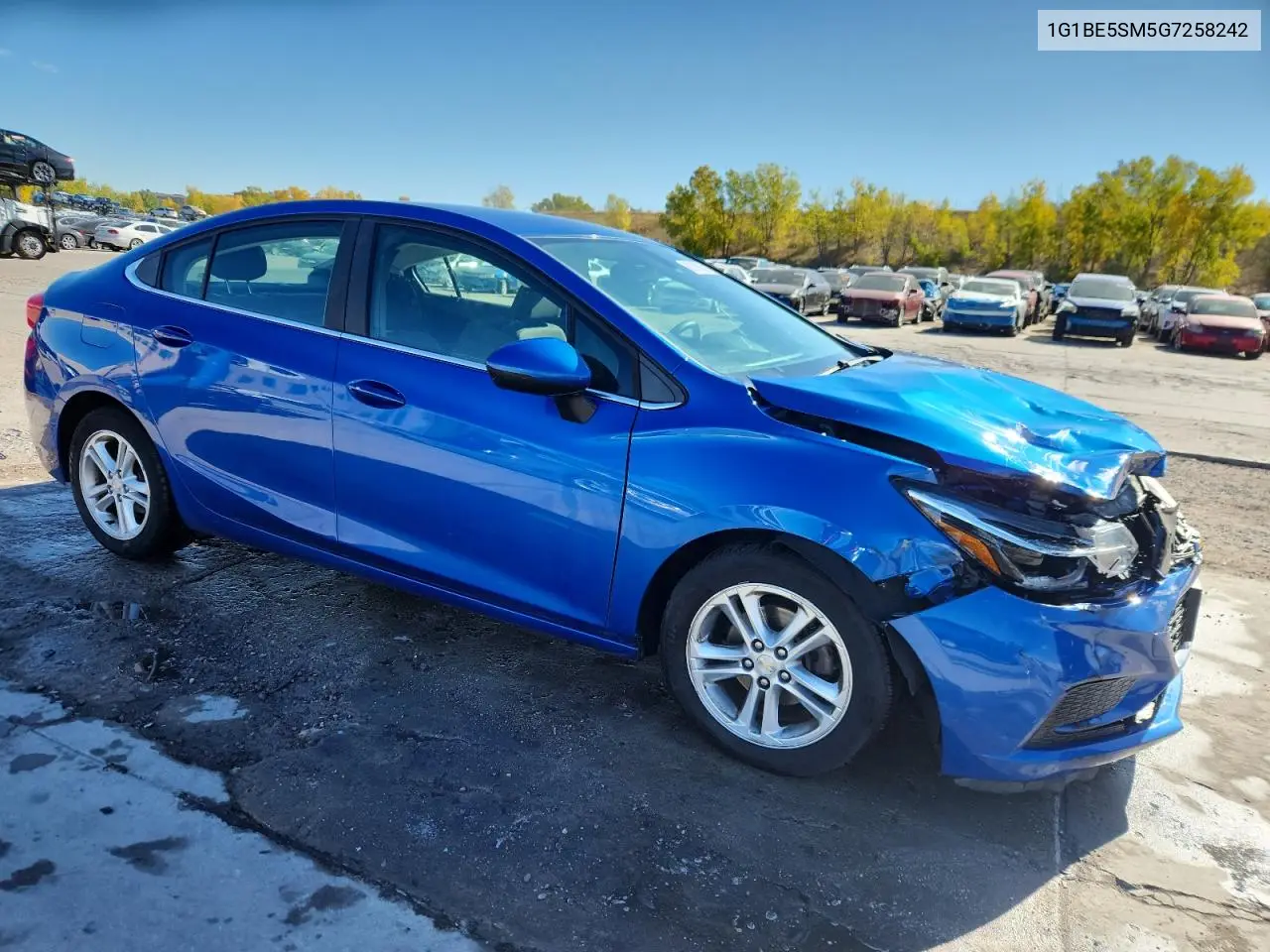 1G1BE5SM5G7258242 2016 Chevrolet Cruze Lt