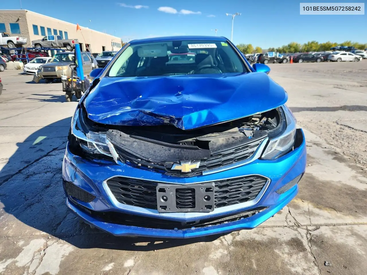 1G1BE5SM5G7258242 2016 Chevrolet Cruze Lt