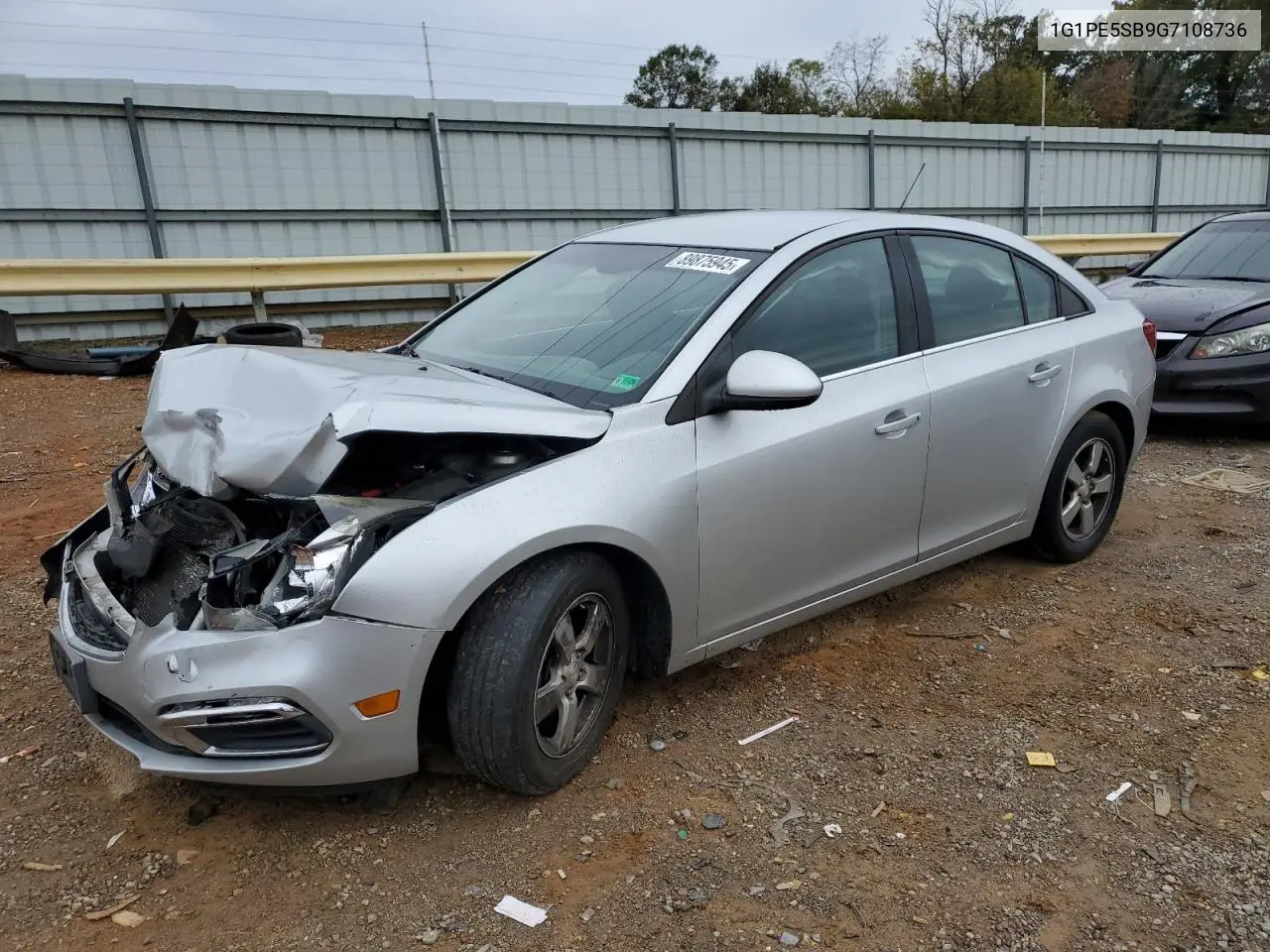 1G1PE5SB9G7108736 2016 Chevrolet Cruze Limited Lt