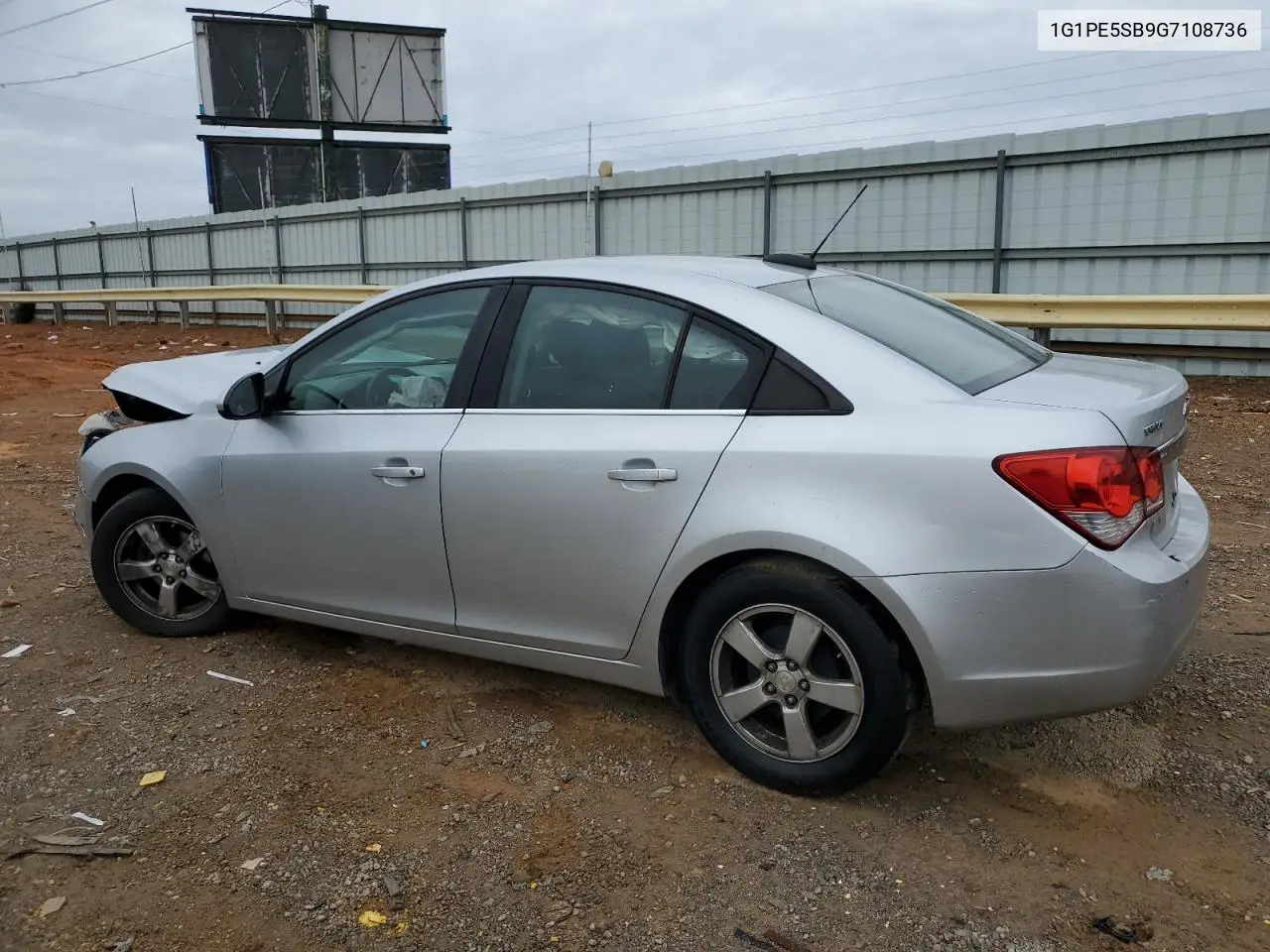 1G1PE5SB9G7108736 2016 Chevrolet Cruze Limited Lt