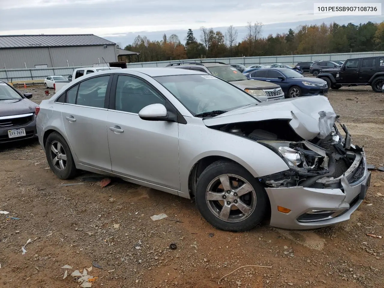 1G1PE5SB9G7108736 2016 Chevrolet Cruze Limited Lt