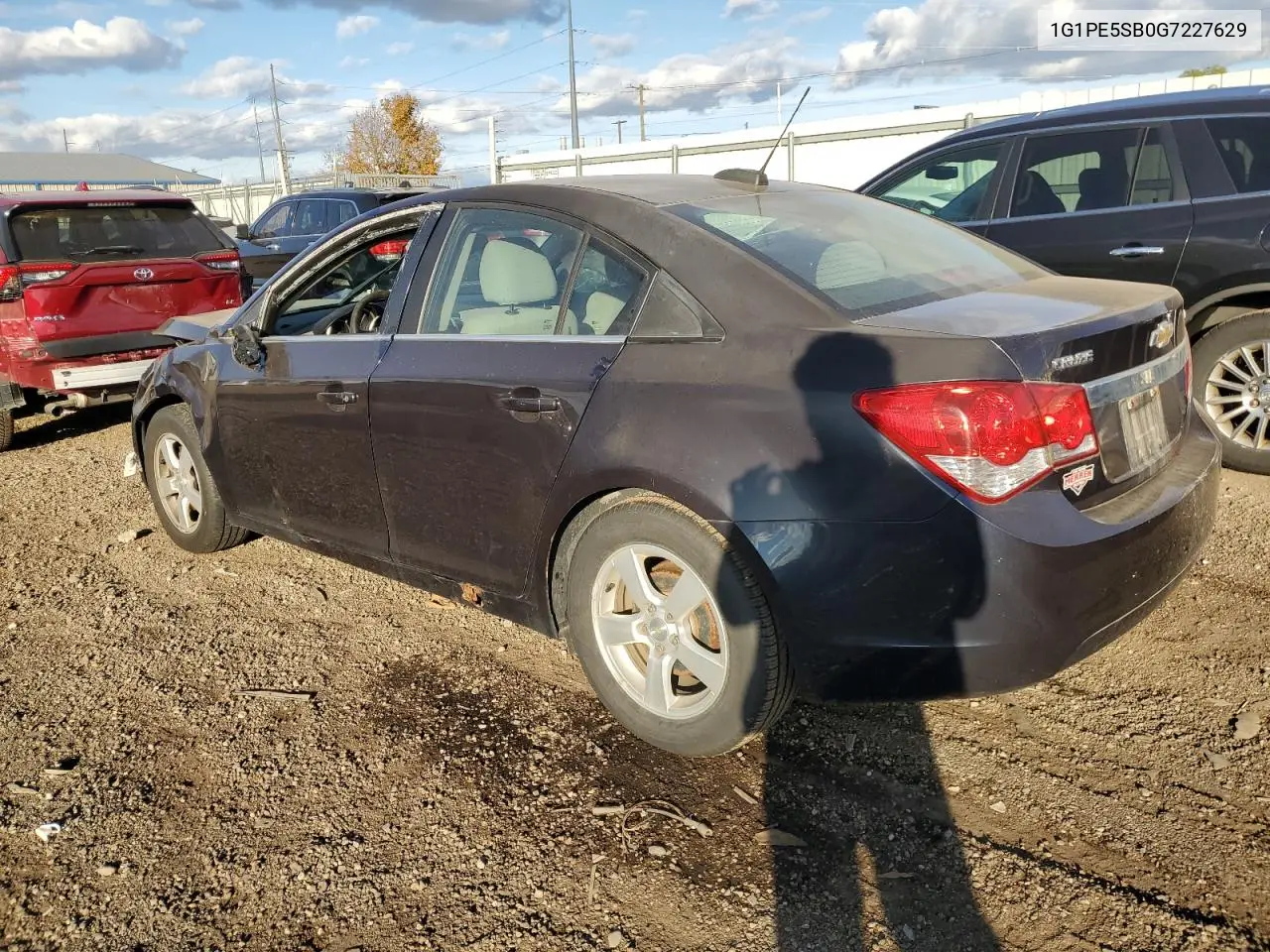 1G1PE5SB0G7227629 2016 Chevrolet Cruze Limited Lt