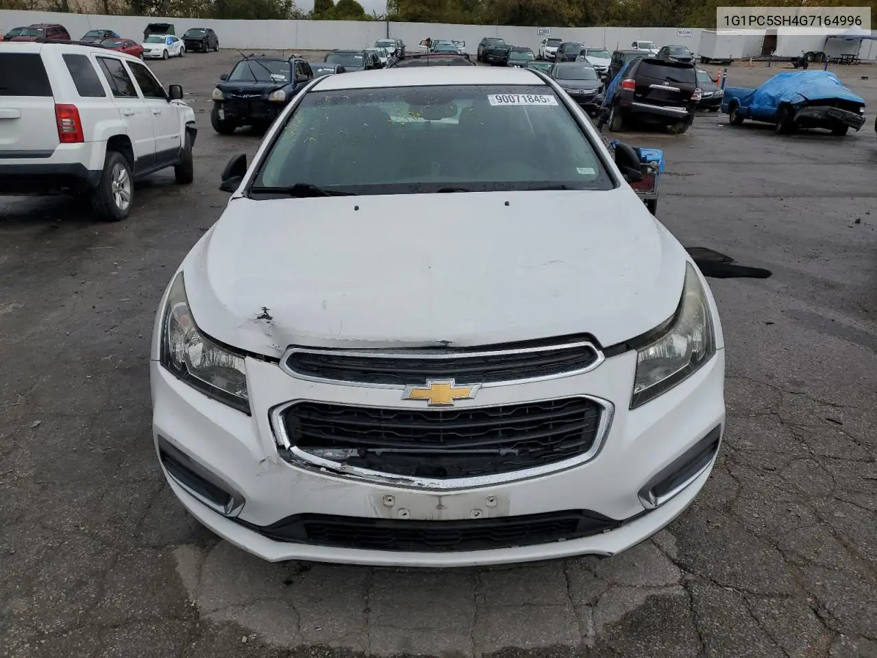 1G1PC5SH4G7164996 2016 Chevrolet Cruze Limited Ls