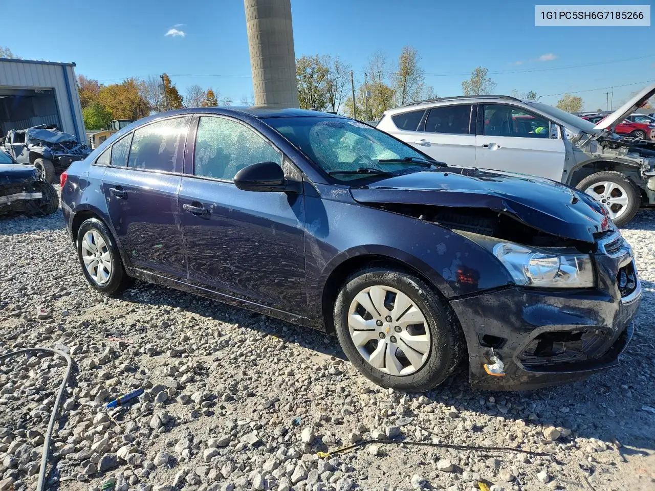 1G1PC5SH6G7185266 2016 Chevrolet Cruze Limited Ls