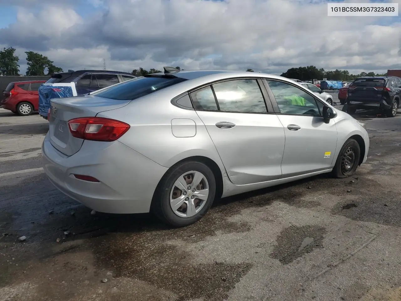 1G1BC5SM3G7323403 2016 Chevrolet Cruze Ls