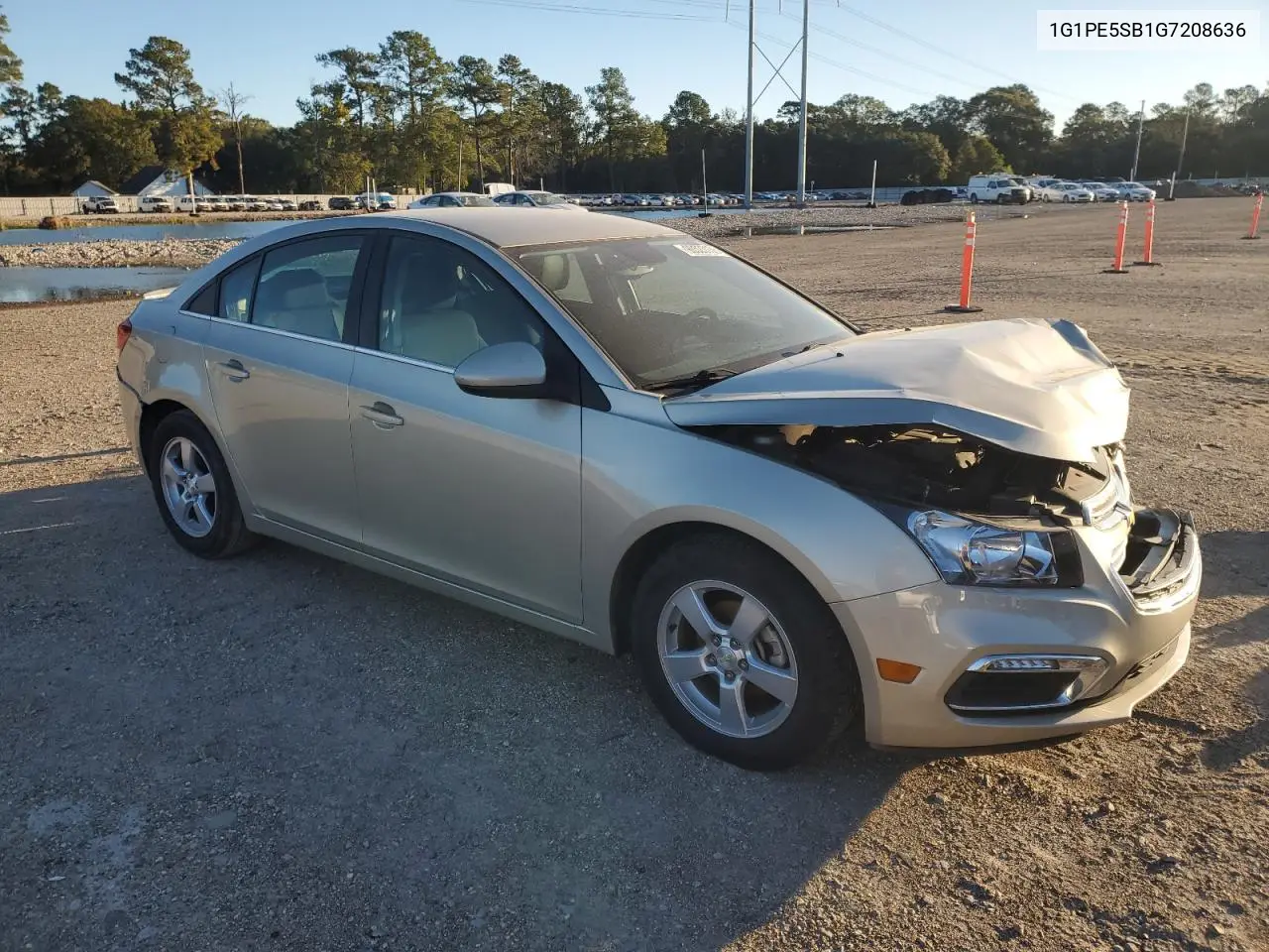 1G1PE5SB1G7208636 2016 Chevrolet Cruze Limited Lt