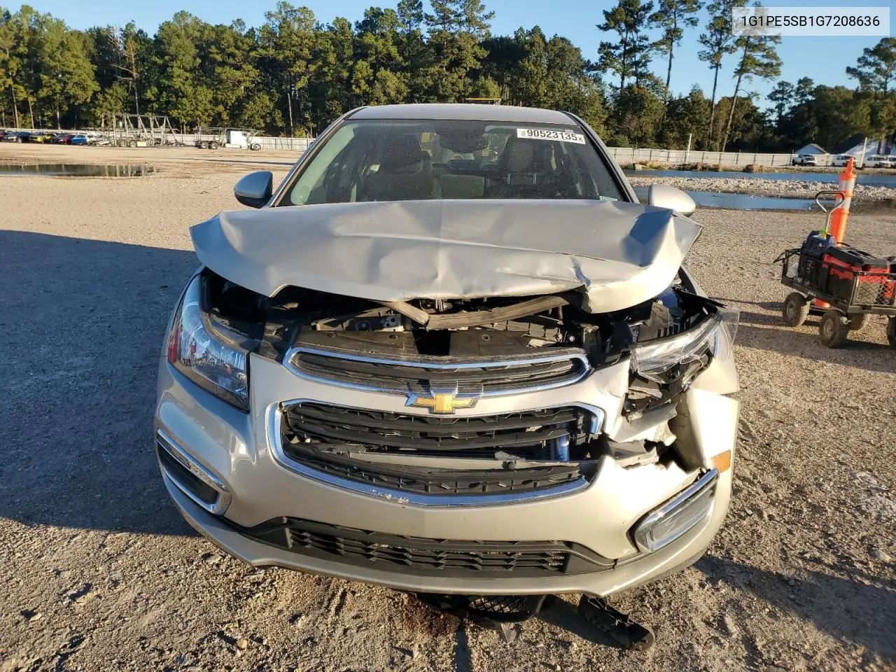 1G1PE5SB1G7208636 2016 Chevrolet Cruze Limited Lt