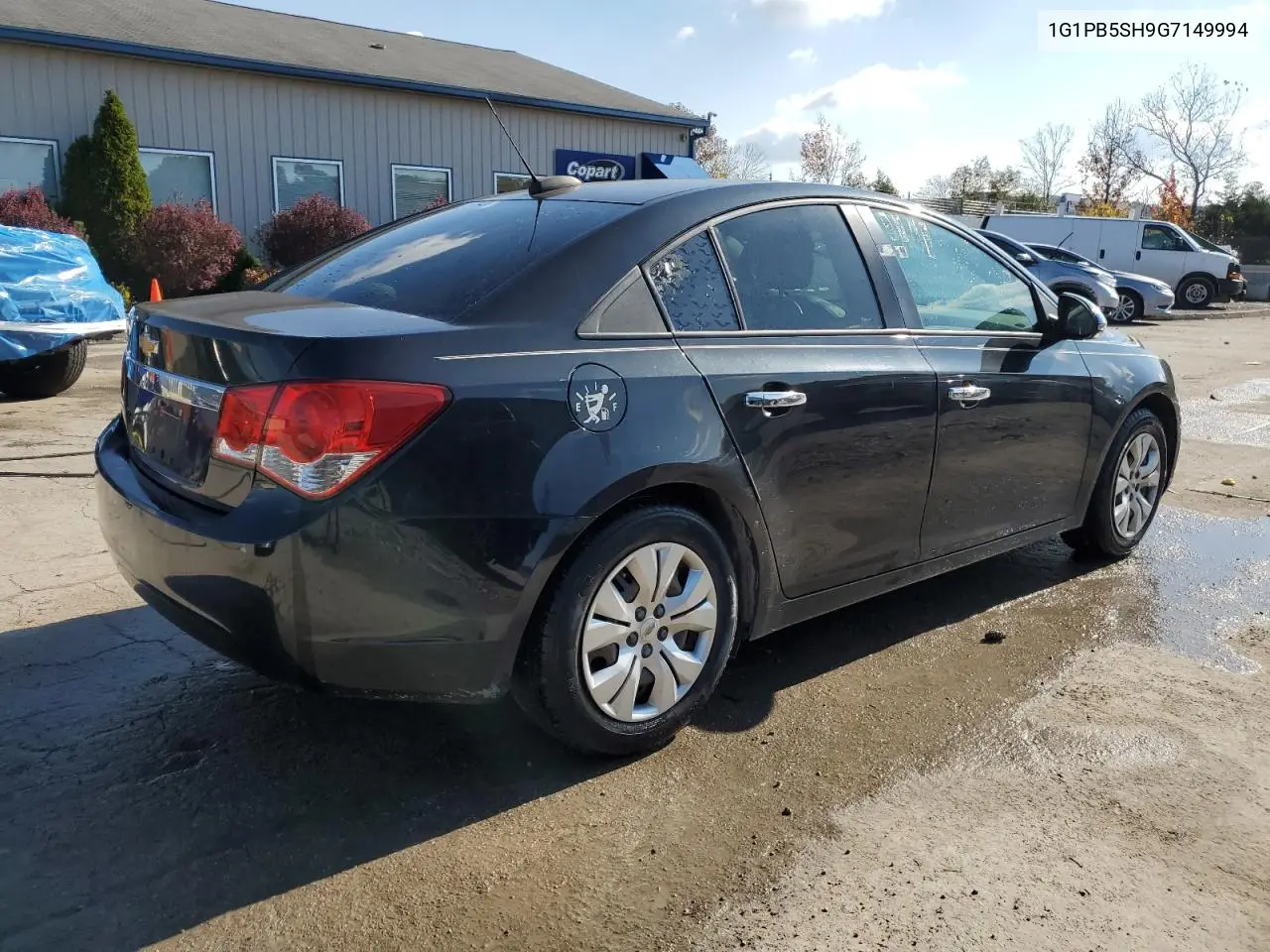 1G1PB5SH9G7149994 2016 Chevrolet Cruze Limited Ls