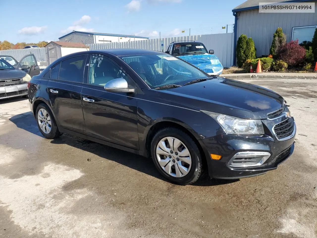 1G1PB5SH9G7149994 2016 Chevrolet Cruze Limited Ls