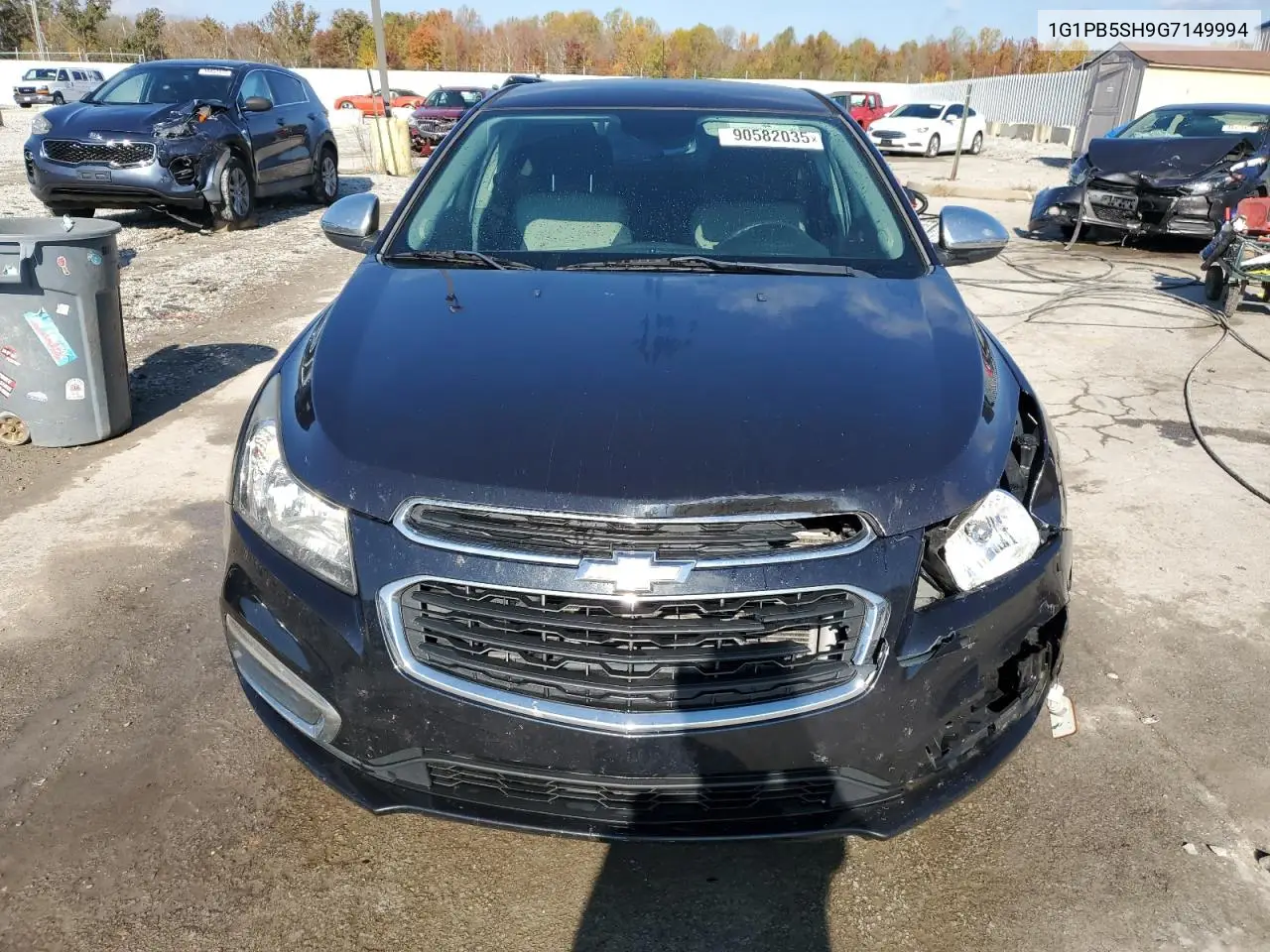 1G1PB5SH9G7149994 2016 Chevrolet Cruze Limited Ls