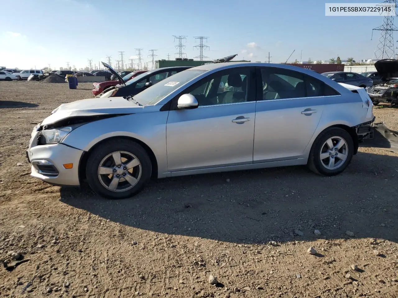 1G1PE5SBXG7229145 2016 Chevrolet Cruze Limited Lt