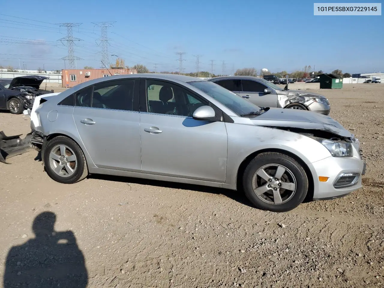 1G1PE5SBXG7229145 2016 Chevrolet Cruze Limited Lt