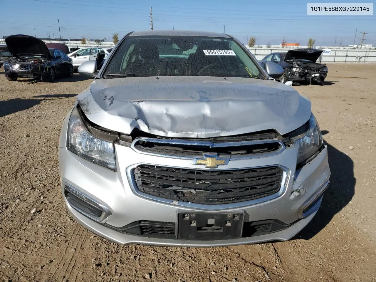 1G1PE5SBXG7229145 2016 Chevrolet Cruze Limited Lt