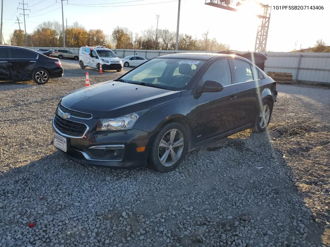 1G1PF5SB2G7143406 2016 Chevrolet Cruze Limited Lt
