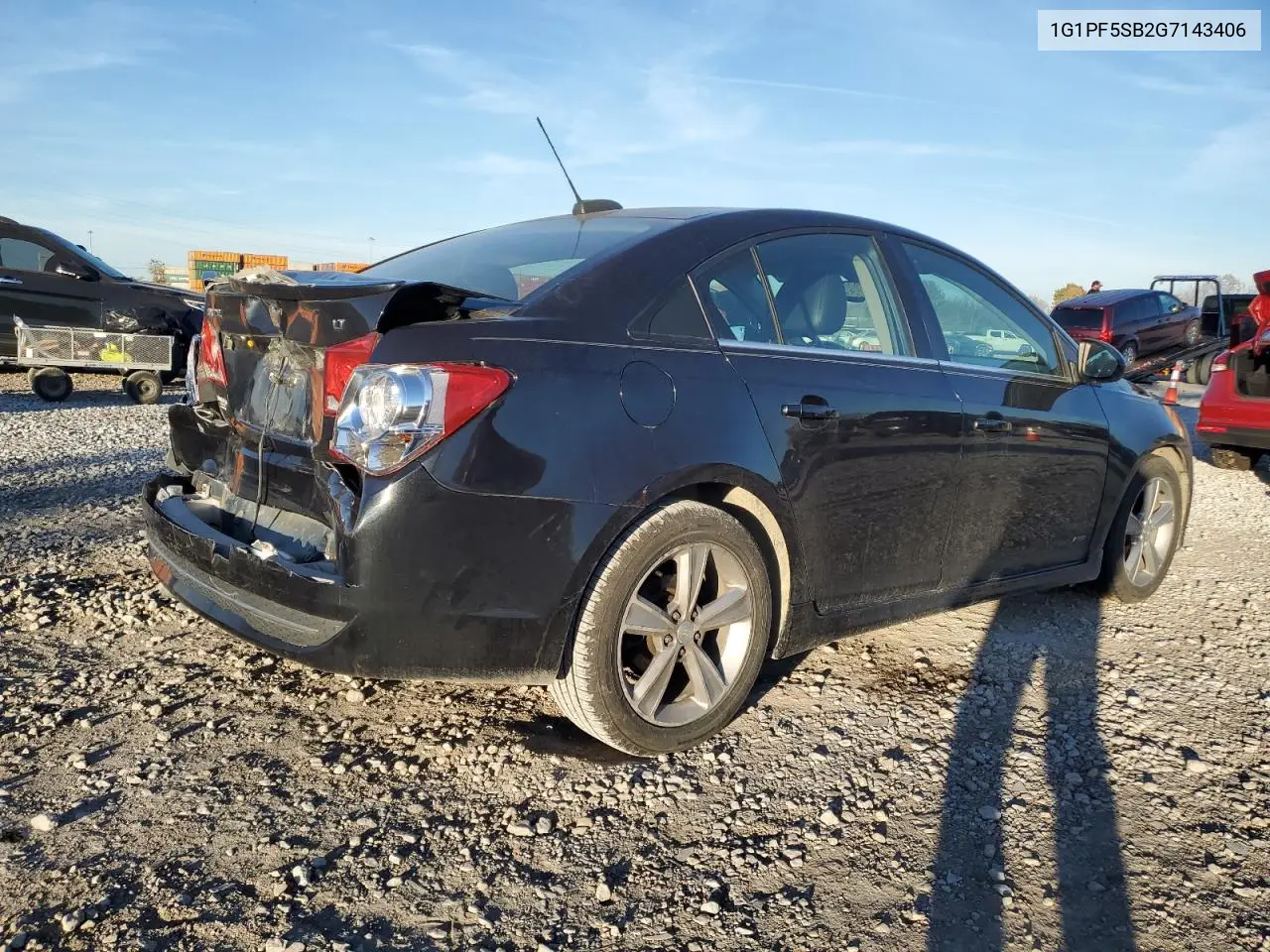 1G1PF5SB2G7143406 2016 Chevrolet Cruze Limited Lt