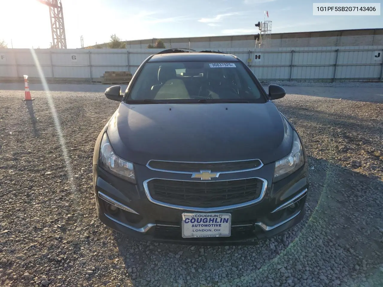 1G1PF5SB2G7143406 2016 Chevrolet Cruze Limited Lt