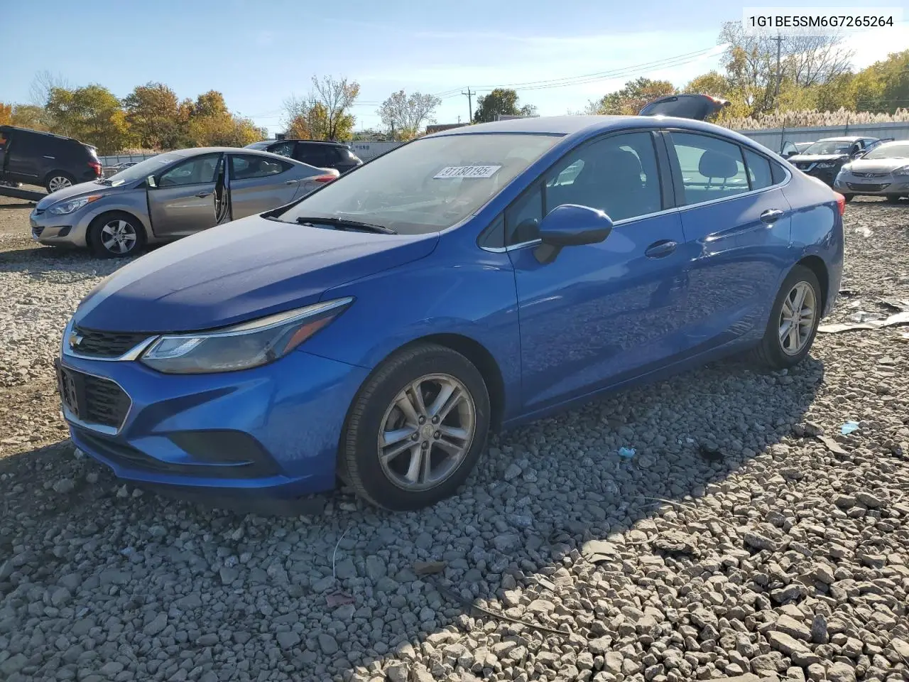 1G1BE5SM6G7265264 2016 Chevrolet Cruze Lt